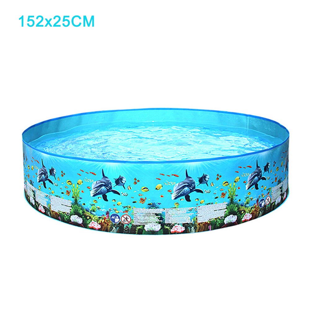 Kids Inflatable Pool Children's Home Use Paddling Pool Large Size Inflatable Round Swimming Pool For Baby: A2