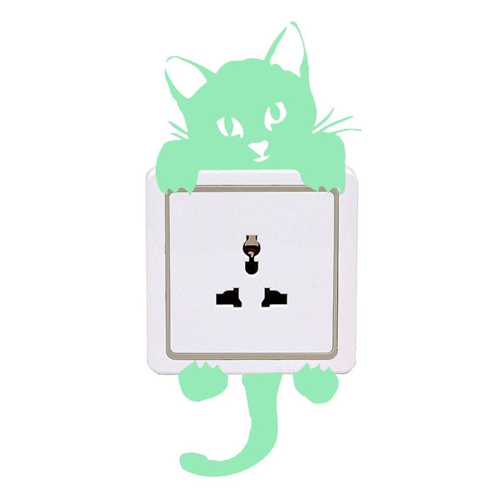 Lichtgevende Stickers, Schakelaar Muurstickers Fluorescentie Stickers Glow In The Dark, Woonkamer Slaapkamer Verwijderbare Muurstickers Muurschilderingen