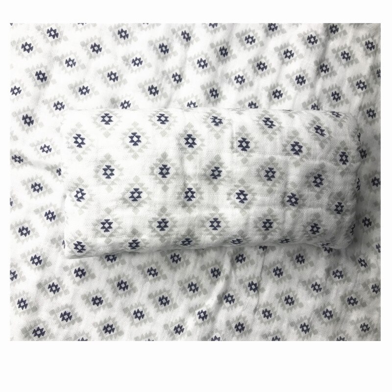Recién Nacido muselina swaddle manta infantil 100% algodón doble gasa Toalla de baño bebé Swaddle mantas mantener envolturas 120cm * 120cm 150g: CM ge