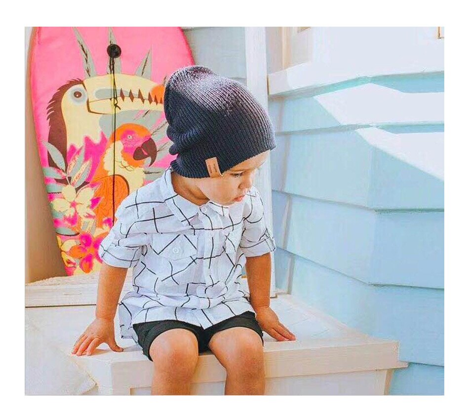 Nouveauté bébé fille garçon chapeau d'hiver bébé doux bonnet chapeau au Crochet élasticité tricot chapeaux enfants décontracté casquette chaude
