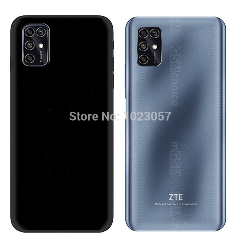 3-In-1 Soft Case + Camera Gehard Glas Op Voor Zte Blade V2020 Smart 8010 Screenprotector Glas voor Zte Blade V2020 Smart 8010