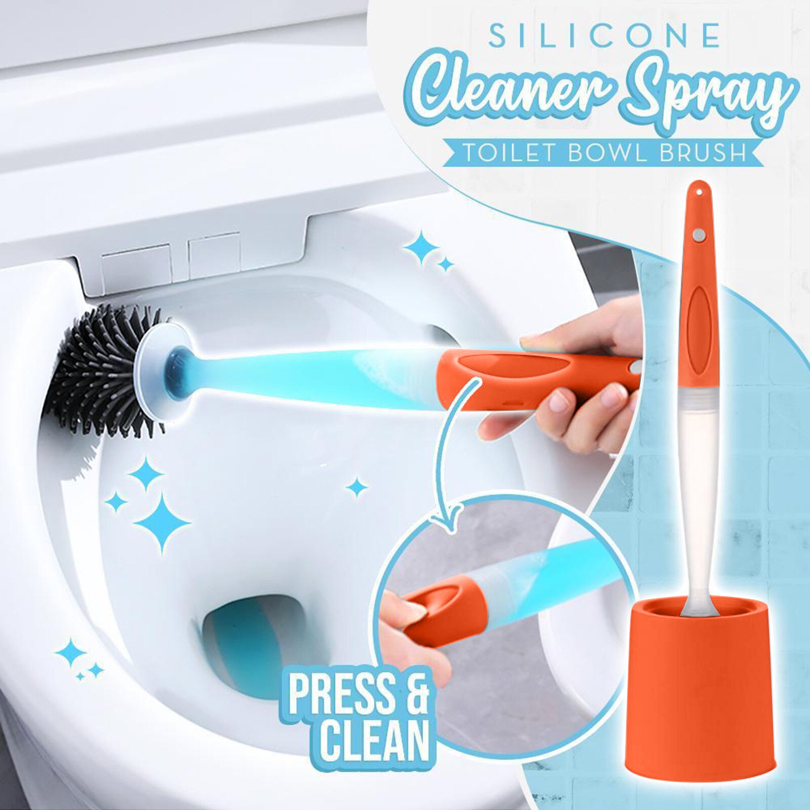 Brosse nettoyante pour cuvette de toilette en Silicone, support mural pour salle de bain, bol pliable, tête de brosse pour nettoyer le coin des toilettes