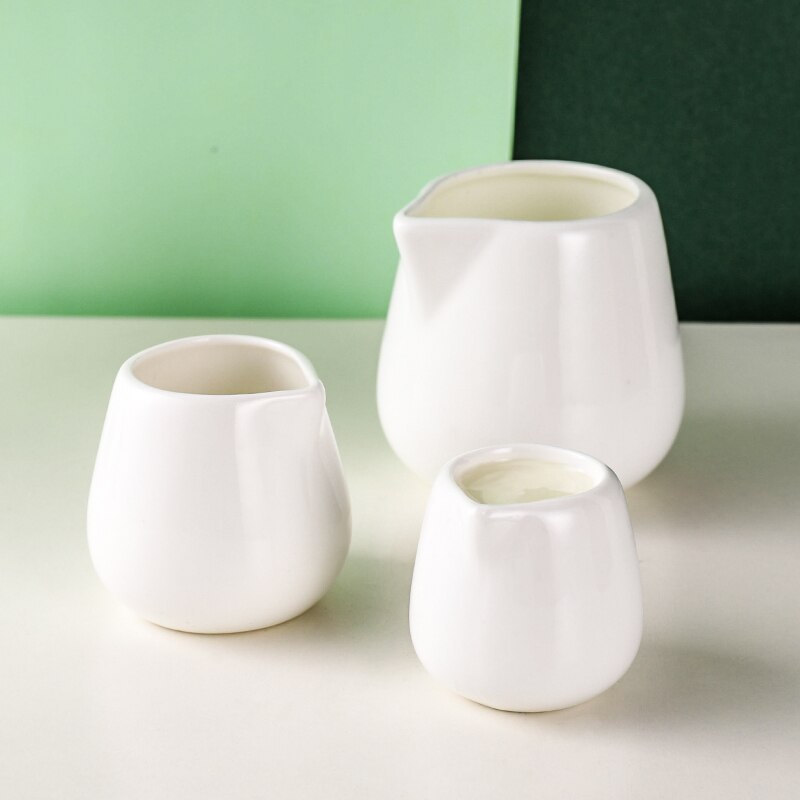 Keramische Melk Cup Mini Espresso Cup Kleine Melk Tank Melk Pot Melk Tank Westerse Stijl Servies Accessoires