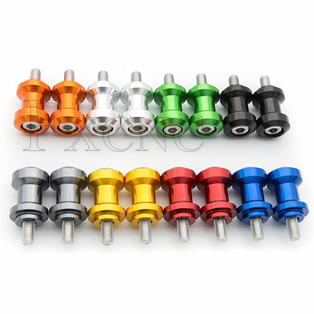 For Yamaha MT09 MT-09 MT 09 Tracer Motorcycle Swingarm Spools Swing Arm Slider Stand Screw 6mm Motorcycle Accessories