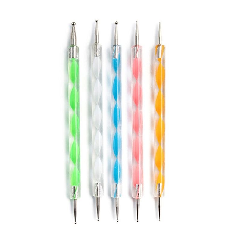 40 pièces Mandala pointillé outils ensemble pour peinture pierre de roche dessin pochoir pinceau stylo directe