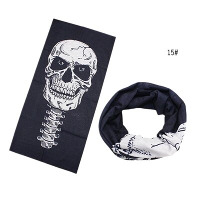 Bandana de ciclismo multifunción para bicicleta, gorra para ciclista sin costuras de verano para hombre, diadema para sudor, pañuelo de cabeza de pirata: 15