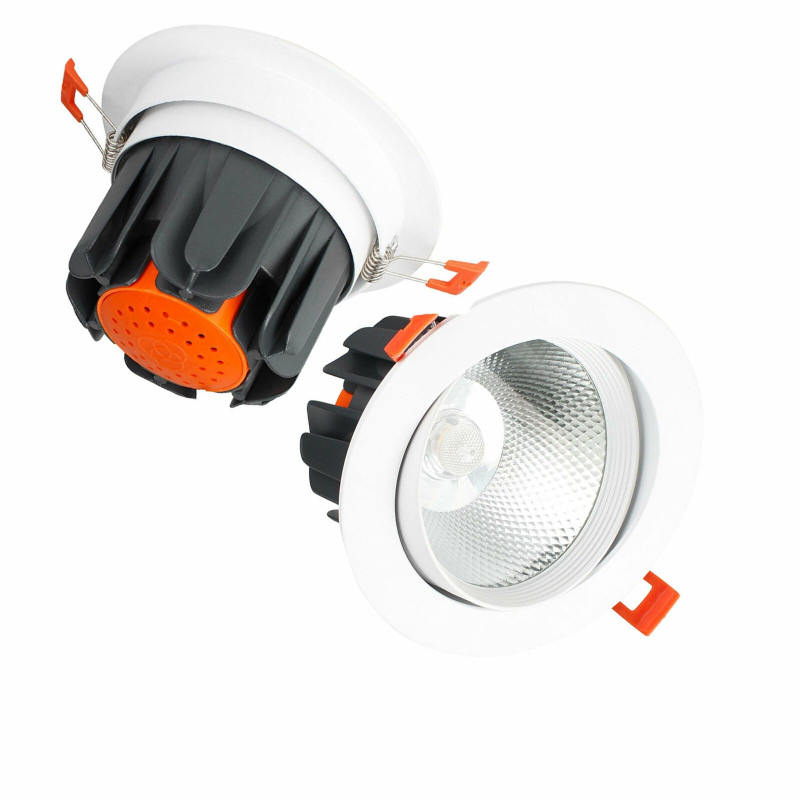 3W 7W 12W High Power LED Verzonken Plafond Lichtpunt Downlight Lamp + Driver Spotlight Verlichting Voor home Office Decoratie