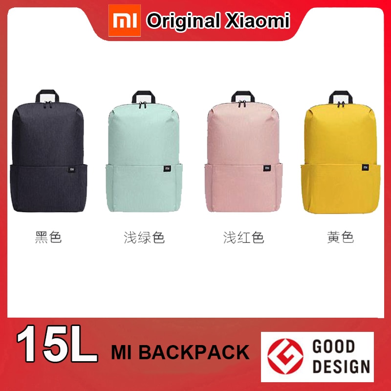 15L Original Xiaomi Backpack Bag Colorful Leisure Sports Chest Pack Bags Game storage bag Unisex For Men Women Travel Camping