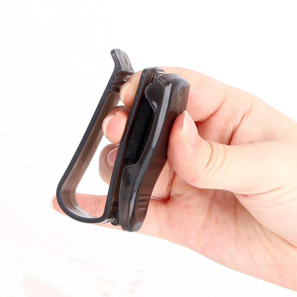 Lot 2 Étuis Lunettes Pare-Soleil Voiture – Cuir Magnétique Bleu & Vert – Support Clip Visor Anti-Chute