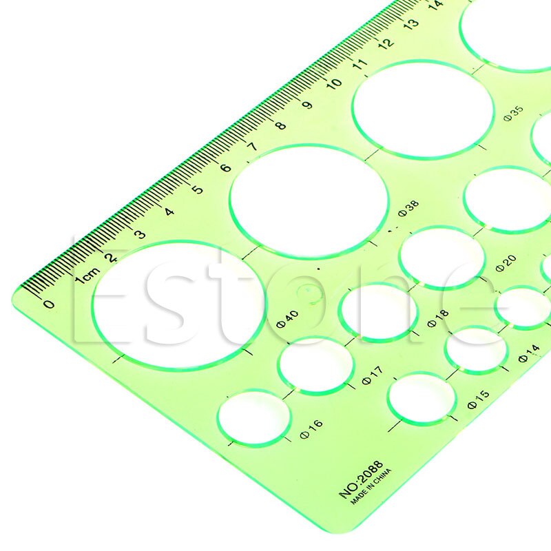 Quilling Ruler Template Tool Kit Circle Size Origami Paper Quilled Creat Tool Rulers C26