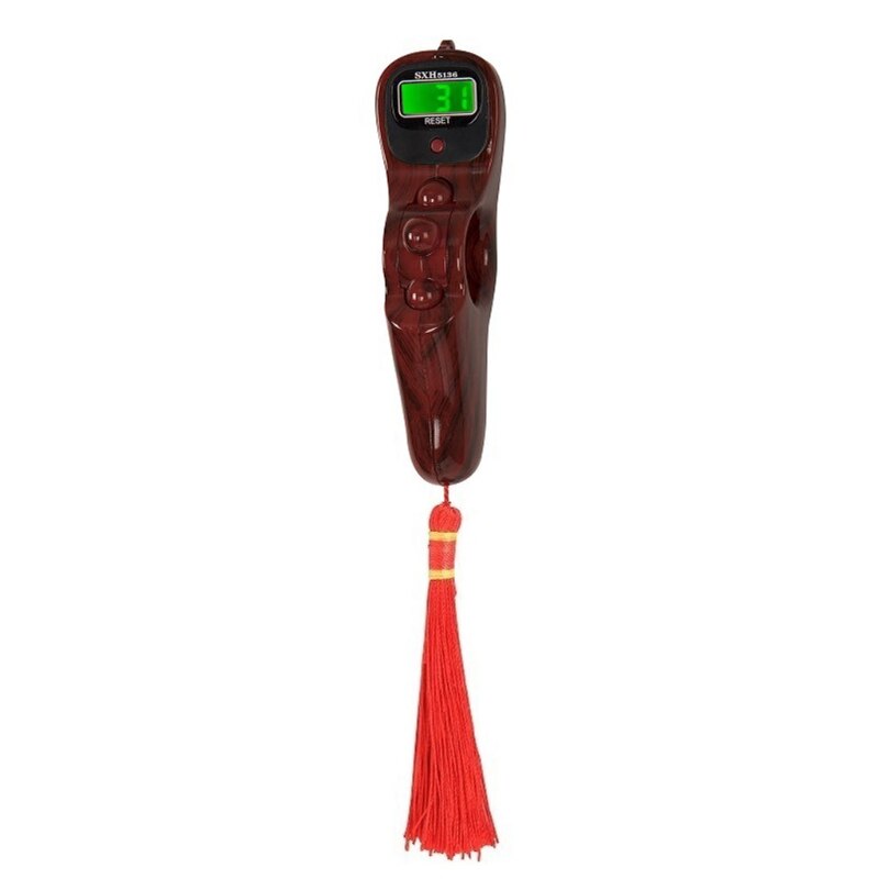 Portable Handheld Digital Beads Counter with Backlight Finger Game Toy Manual Reset Decompression Relaxation Tool for Meditation: 31