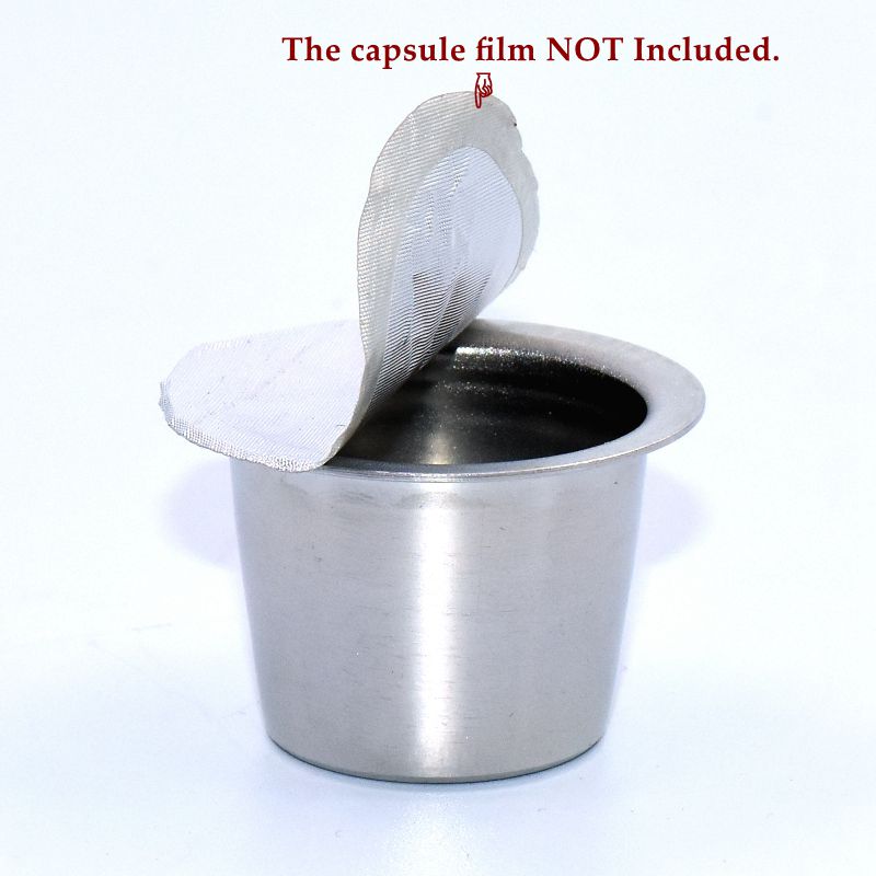 Arshen Stainless Steel Refillable Coffee Capsules Refilling Nespresso Capsule Coffee Reusable Coffee Machine Coffee Filter Cup