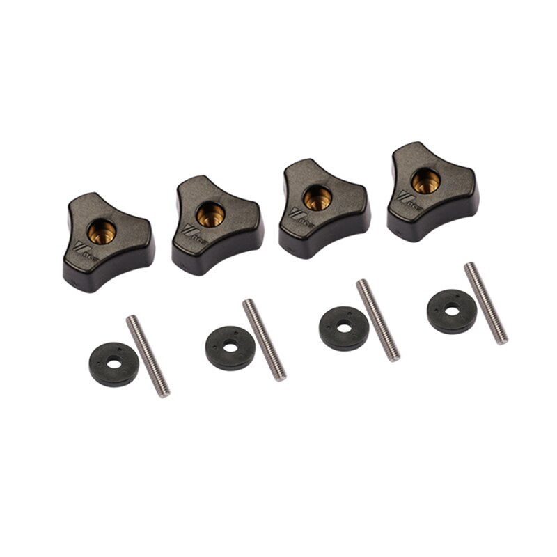Multi-purpose Feather Loc Board Set Double Featherboards Miter Gauge Slot for Woodworking Saw Table DIY Tools: 4 Set