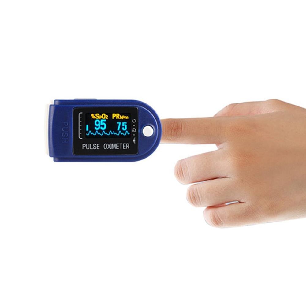 Fingertupp oksimeter pulsdeteksjon fingertupp finger hjertefrekvens test puls tester tft skjerm tester tft skjerm