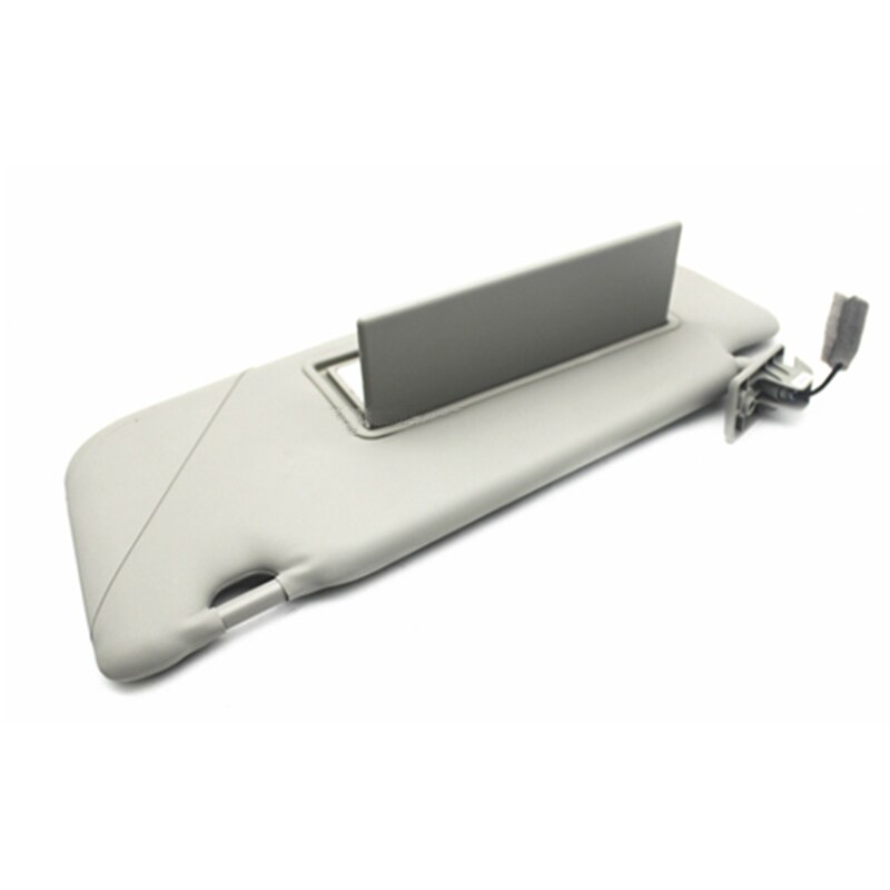 Visera Interior para Nissan Qashqai Dualis J10 , parasol con lámpara, placa, espejo de maquillaje