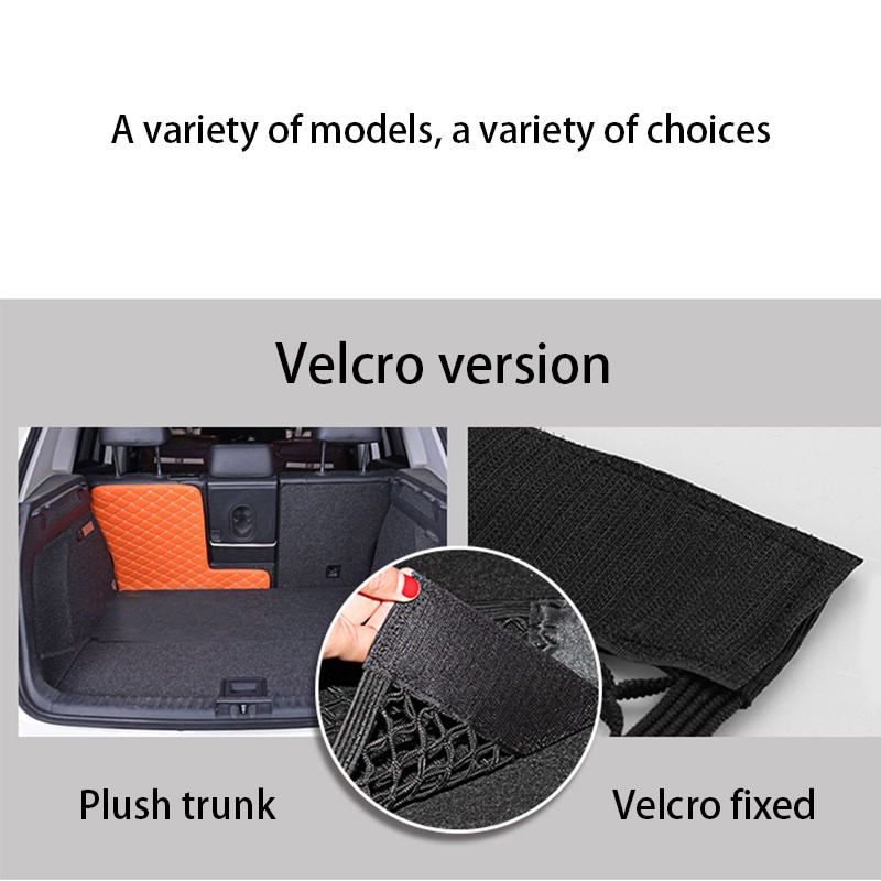 Filet à ficelle élastique pour siège arrière | Accessoires de voiture universels pour le coffre arrière de la voiture
