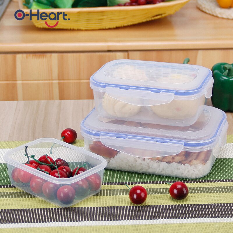 Kitchen Bento Box Meal Storage Food Prep Lunch Box Refrigerator Crisper For Kids School Dinnerware Set Outdoor Picnic