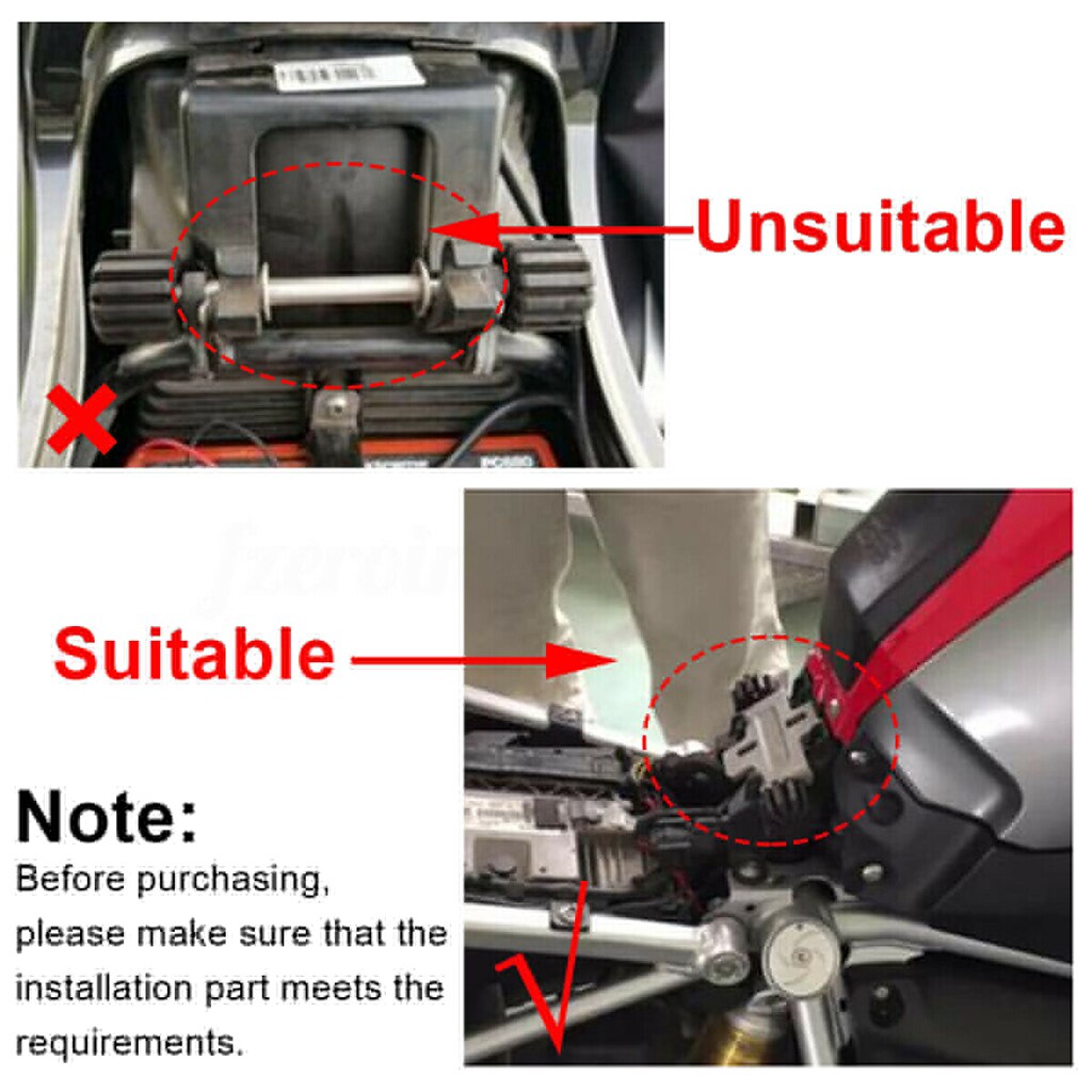Motorfiets Rider Seat Verlagen Beugel Compatibel Met Bmw R1200Gs Adv R1200RT