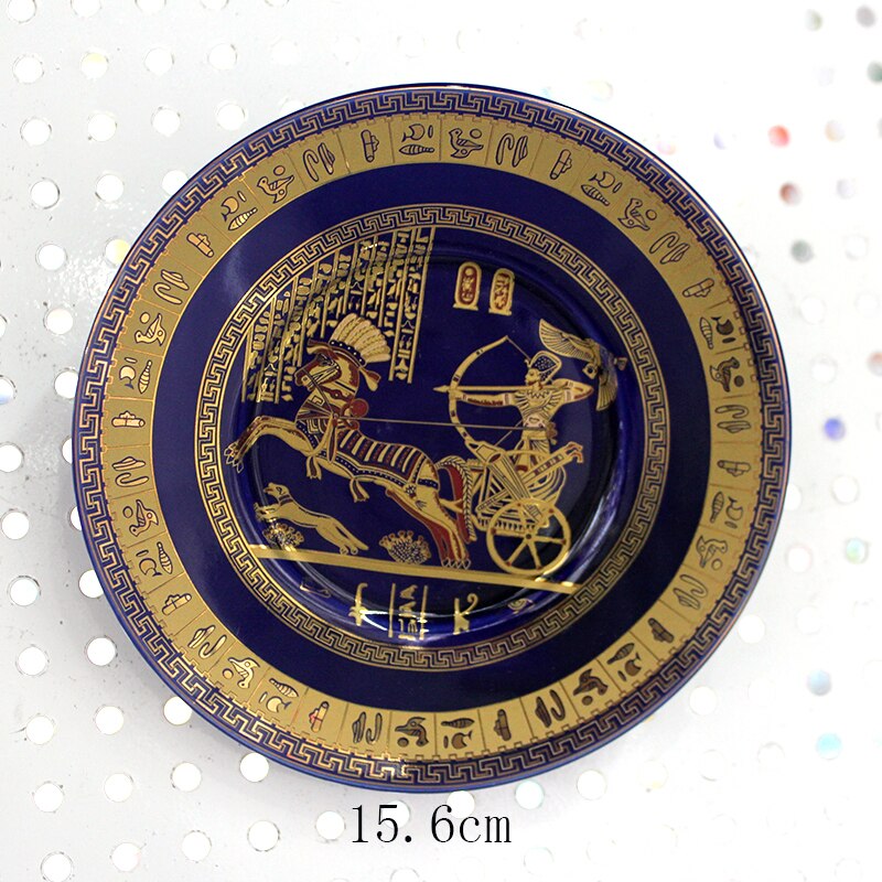 Plato Decorativo De Pared Cerámica Lina Cavalieri - Incluye Soporte Y Gancho, 8 Pulgadas (20 Cm)