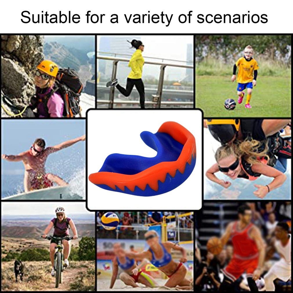 Sport Mouth Guard Tanden Protector Kids Volwassenen Gebitsbeschermer Tand Brace Basketbal Rugby Boksen Karate Apparaat Trainer