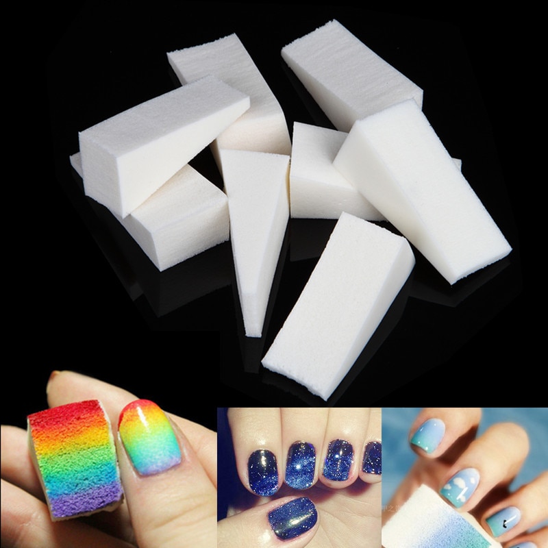 Gelfavor 8 Stks/partij Nagelvijlen Buffer Voor Nail Art Manicure Pedicure Zagen Nail Sponzen Uv Nail Gel Polish Diy gereedschap