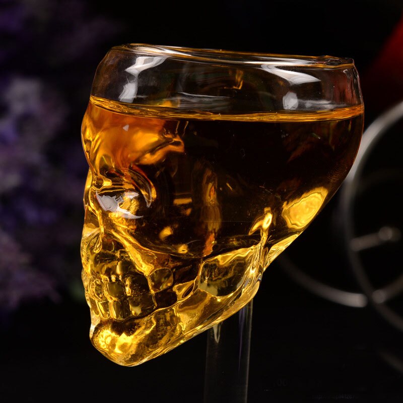 2 stk / mye 150ml mini interessante halloween hodeskalle vinglass ølglass krus beger vinglass vaso min bootle copo beger