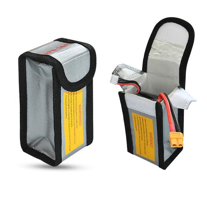 JUZ - 2 pièces sac de sécurité pour batterie au Lithium fibre de PVC