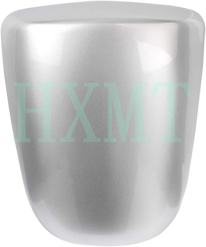 For Kawasaki Ninja ZX6R ZX-6R 636 1998 1999 2000 2001 2002 green motorcycle Pillion Rear Seat Cover Cowl Solo Cowl ZX 6R: silver