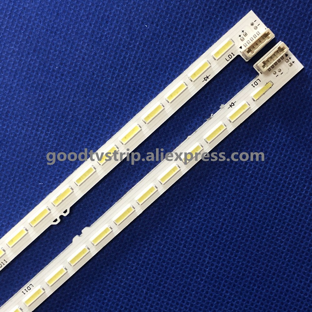 Tira de luces LED de retroiluminación, accesorio para televisor Sony de 55 &quot;, KDL-55W8100A 55W805 6922L-0066A NLAC40225L NLAC40225R LC550EUF FG F1 AV55V5, 64 lámparas