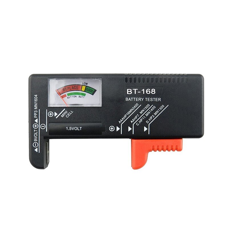 Universal Battery Tester Battery Tester Digital LCD Display Check Universal Tester Battery Capacitance Diagnostic Tool: Default Title