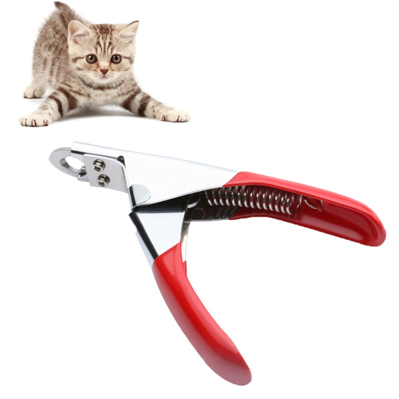 Coupe-ongles en acier inoxydable pour chiens et animaux domestiques, ciseaux de toilettage, coupe-ongles avec serrure