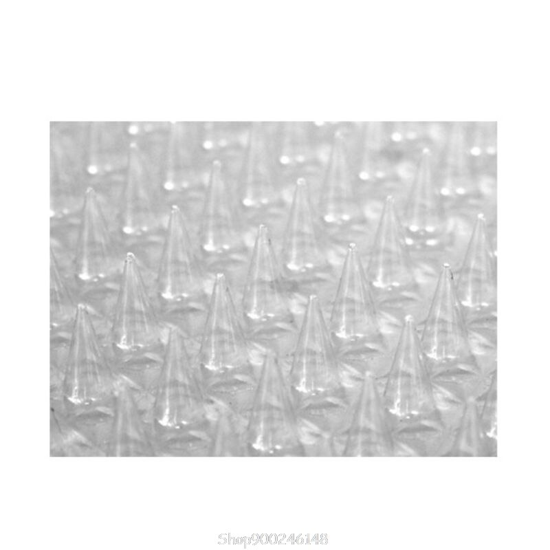 Anti-kattendoornmat om te voorkomen dat katten op een tuinbalkon stappen, kattenverboden gebied, pad voor katten, artefact  s19 20