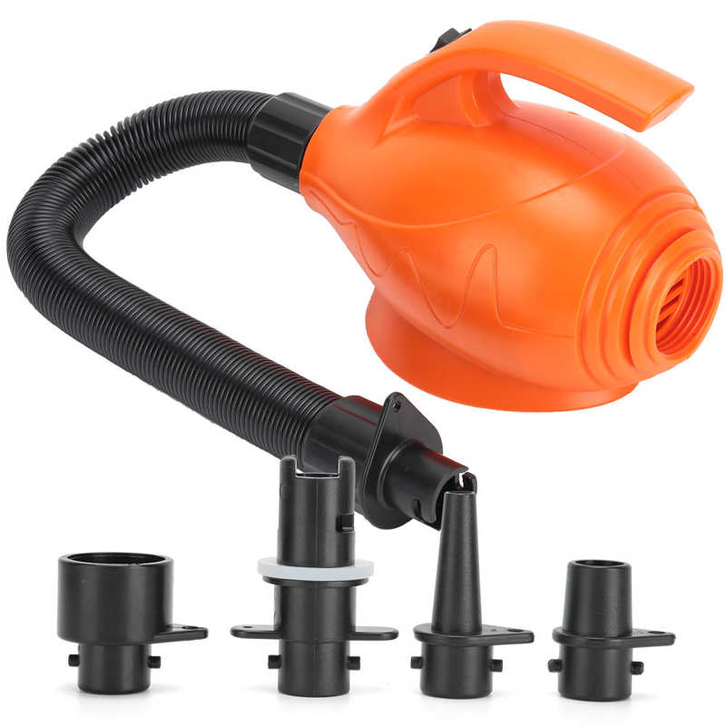 Elektrisk inflator pump airbed air pump uppblåsbar pool air pump pool elektrisk inflator pump 220-240v europeisk kontakt