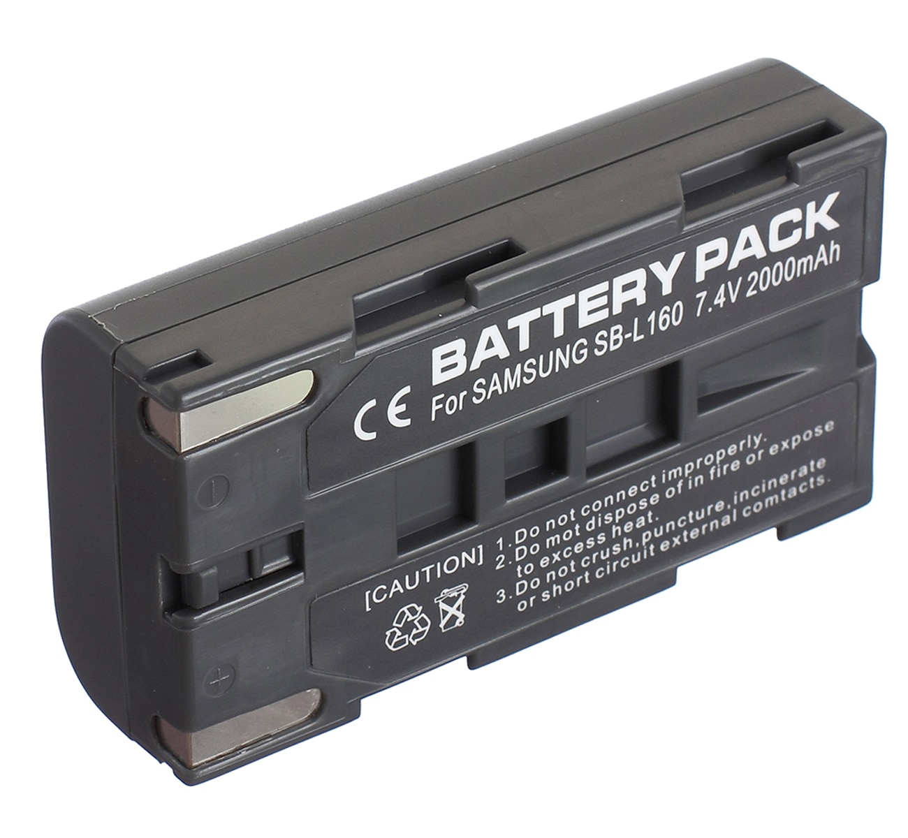 Rechargeable Lithium-ion Battery Pack for Samsung SB-L110A, SBL110A, SB-L160, SBL160, SB-L320, SBL320 2000mAh