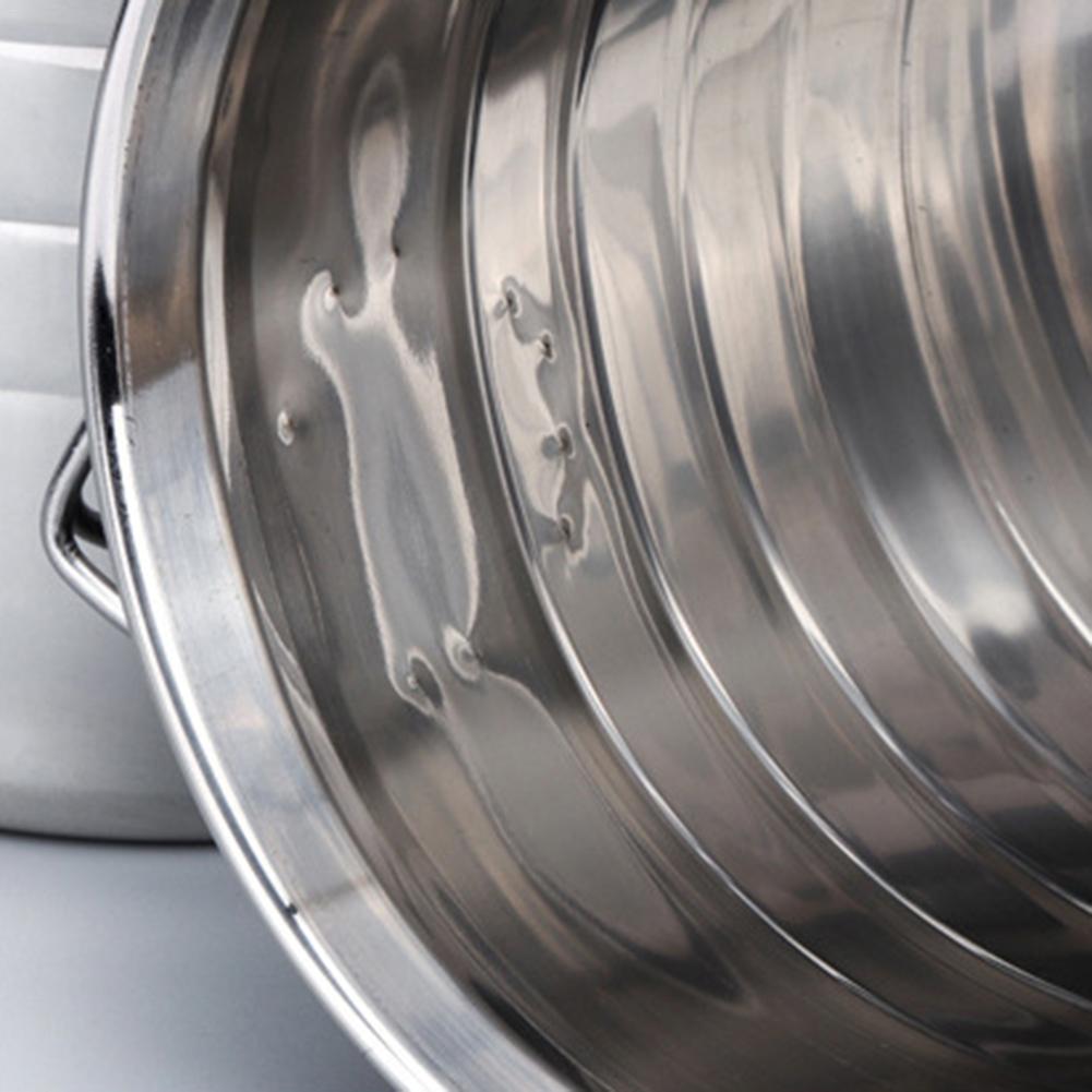 Edelstahl Eis Eimer Starke Eis Halfter Container Bar Partei Champagner Wein Fass-Silber