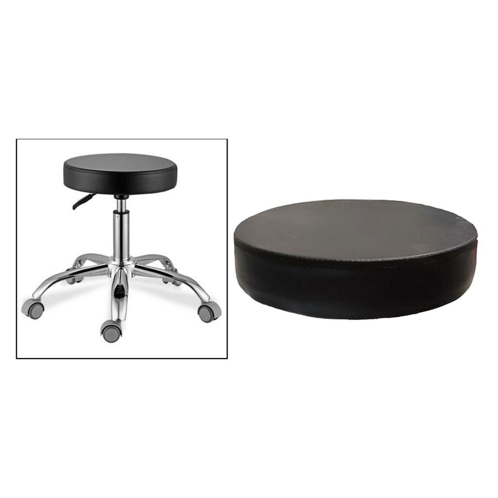 Universal rund barstol utskiftningssete for spa salong frisør stol barstol sminke barbershop stol erstatning sete