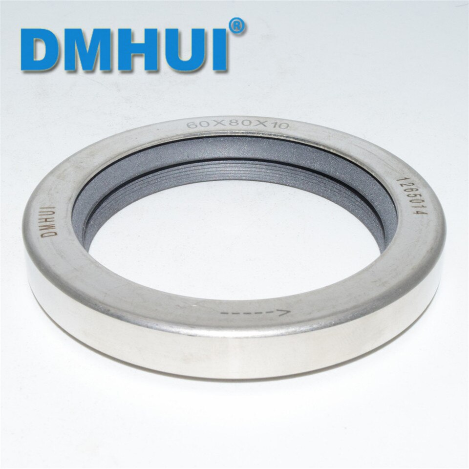 China DMHUI roterende schroef compressor rvs PTFE oliekeerringen 60*80*10/60x80x10 Dubbele lippen ISO 9001: 60-80-10mm