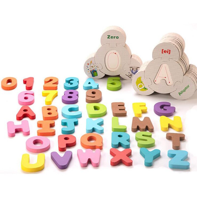 Kinderen Grote Matching Puzzel Games Vroeg Leren Card Nummers/Letters Puzzel Speelgoed Voor Kinderen Educatief Speelgoed