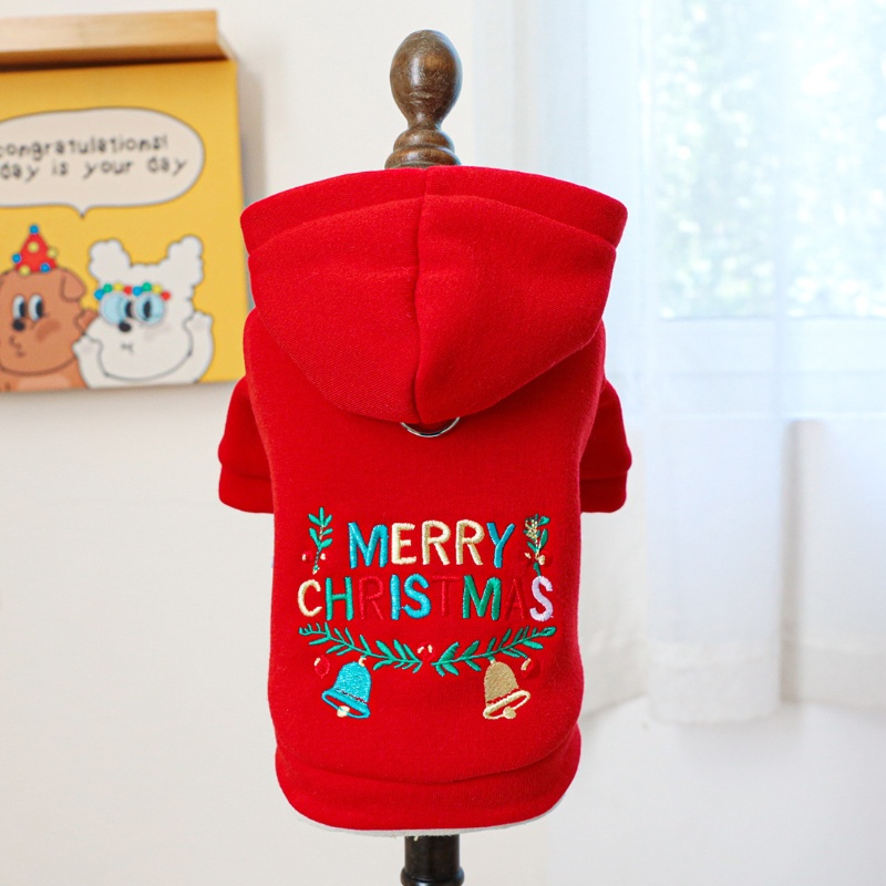 Pet Dog Clothes for Small Medium Dogs Winter Warm Dog Hoodie Letter Print Puppy Pullover Pet Sweatshirt Bichon Frise Dog Clothes: M / GRAY
