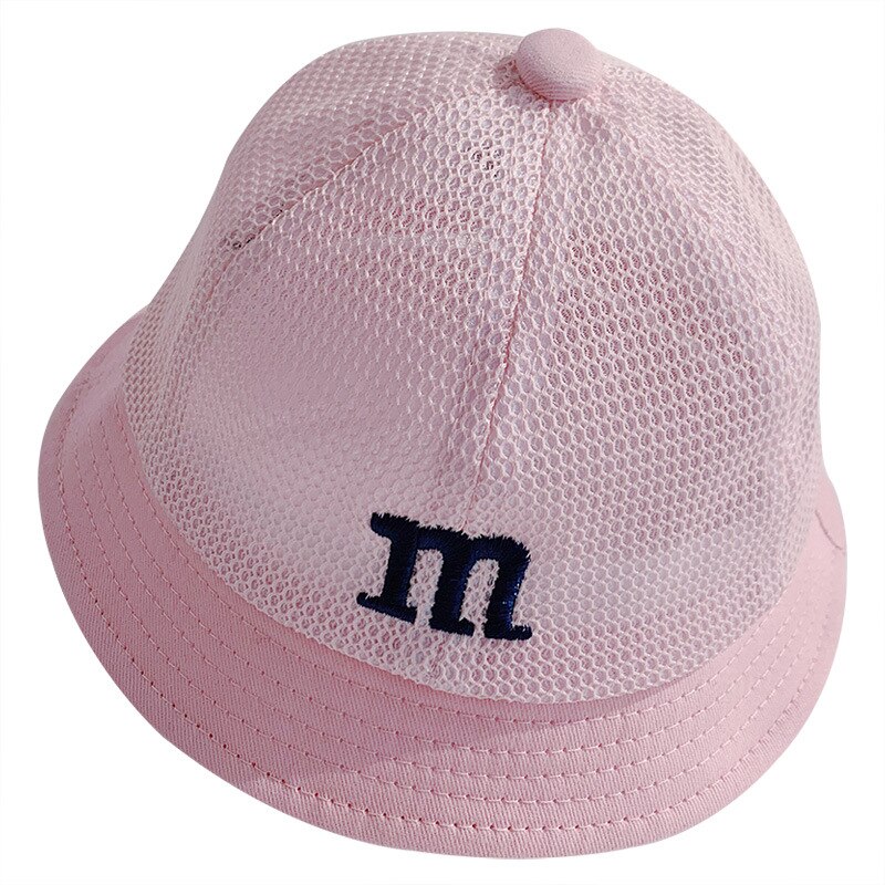 Gorros de algodón para bebés de 1 a 3 años de edad, sombrero de bebé de malla de verano, sombreros para el sol para niña, gorros transpirables para niños