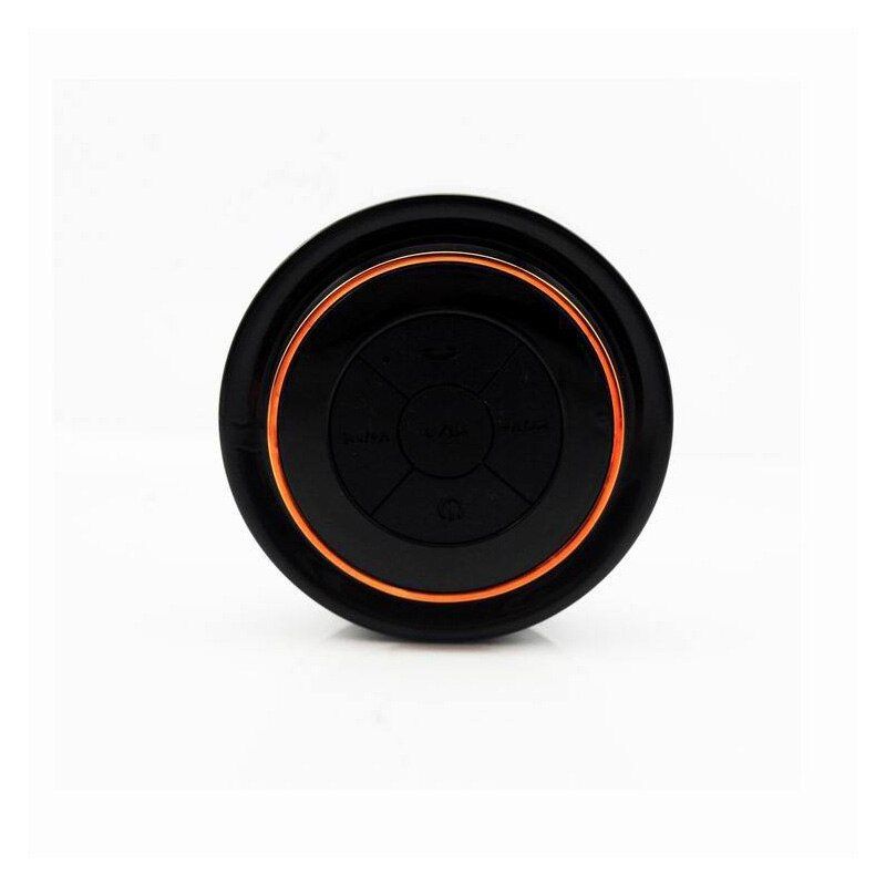 Altavoz estéreo inalámbrico, resistente al agua, compatible con Bluetooth, para iPhone 13, 12, Xiaomi, portátil, para ducha, Radio FM: Standard Orange