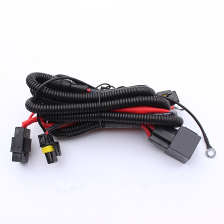 Harnais de câblage de relais, Kit xénon HID, pour ampoule à faisceau unique 75W 100W H7 H11 9005, 12V 40A 60A