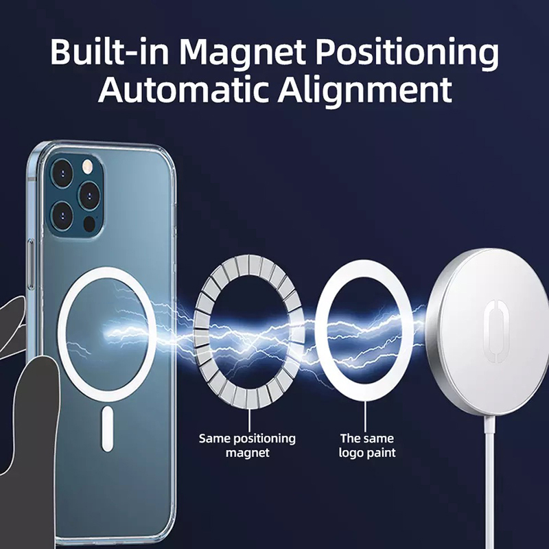 Hard Crystal Case For Apple iPhone Cover For iPhone 12 13 Pro Max Mini Magnetic Cover For iPhone 13 11 Pro Max XR XS Max Funda
