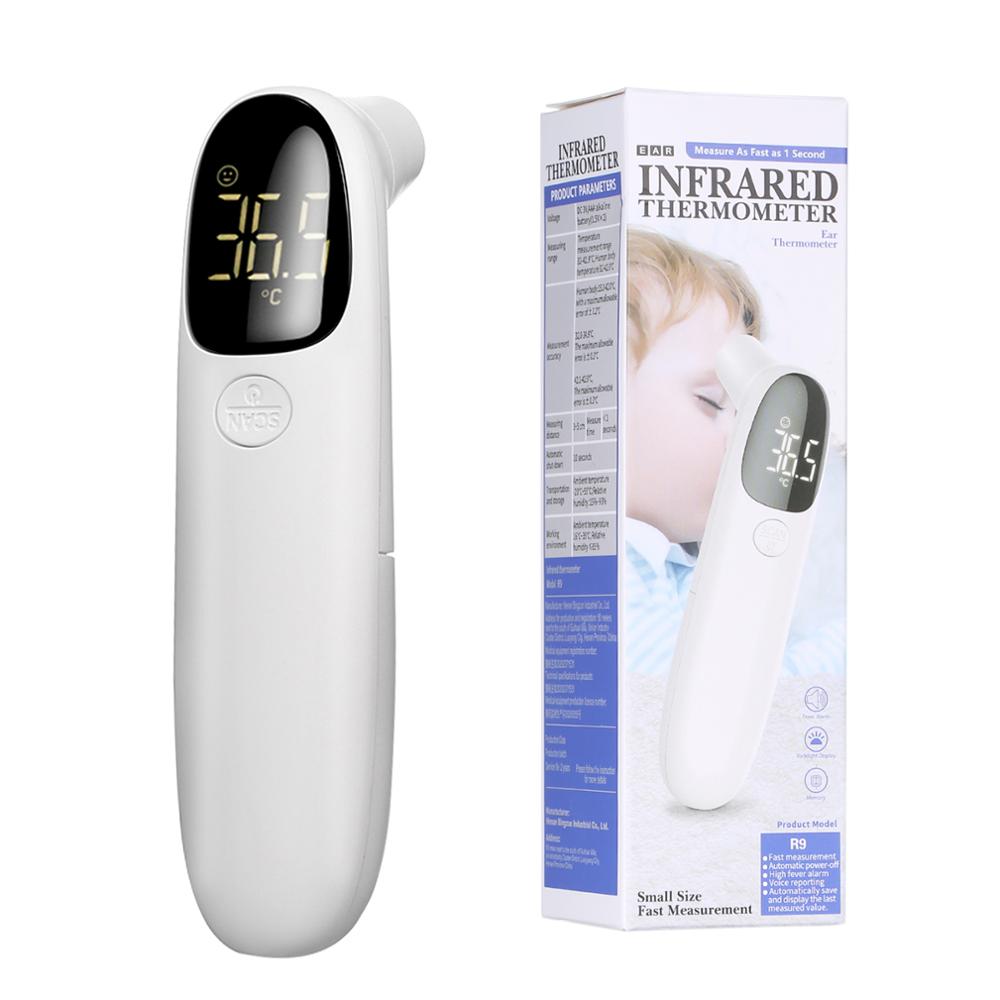 Non Contact Forehead Thermometer Infrared Thermometer Body Temperature Fever Digital Measure Tool for Baby Adult: MD1900