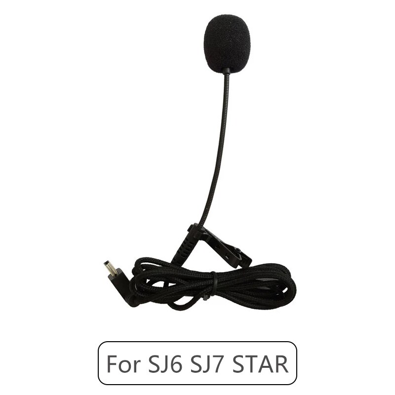 Sjcam SJ6 Externe Microfoon Mic Met Clip Voor Sjcam SJ6 Legend/SJ7 Ster/SJ360 Sport Actie Camera Accessoires: SJ7MicrophoneB