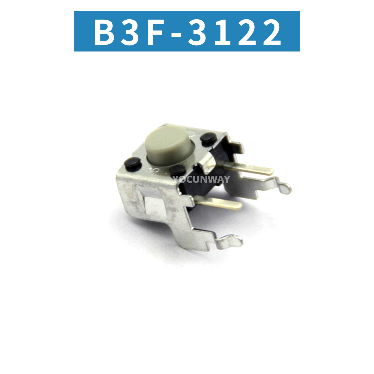 commutateur Tactile OMRON d'origine japonaise B3F-3100 3102 3120 3122 3125 3150 3152 3155 4000 4005 4050 4055 5000 5050: Marron