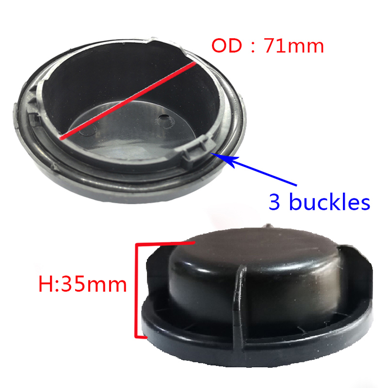 Pour Skoda Octavia phare cache-poussière ampoule Service bouchon Extension de lampe à LED étanche panneau décoratif coque arrière 1305219122