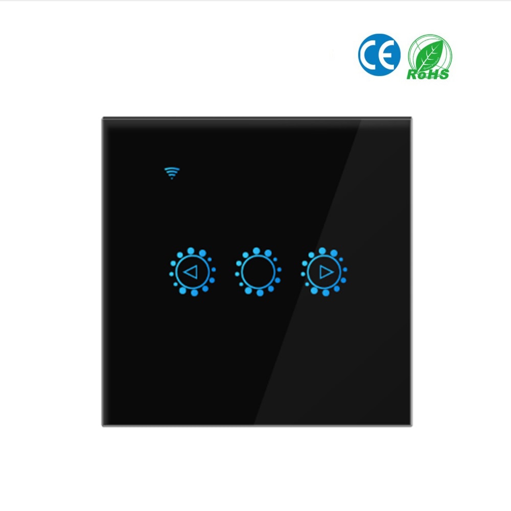 Smart Life Wifi Light Switch Dimmer 3 Way Wall LED Light Touched Switch Voice Control APP Switch Light for Alexa Google Home