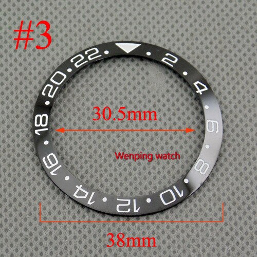 38mm titanium keramiske ringring tofarvet pasform automatiske 40mm bliger ure