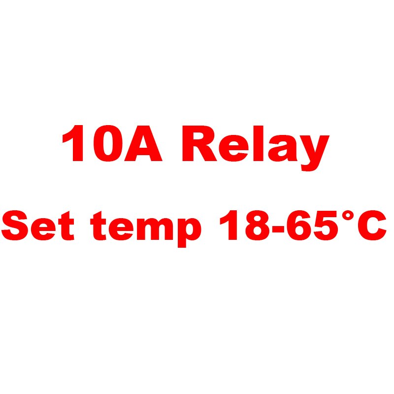 Mini controlador de temperatura para Sauna, dispositivo Digital LCD con Spa para pies: 10A Relay Set18-65C